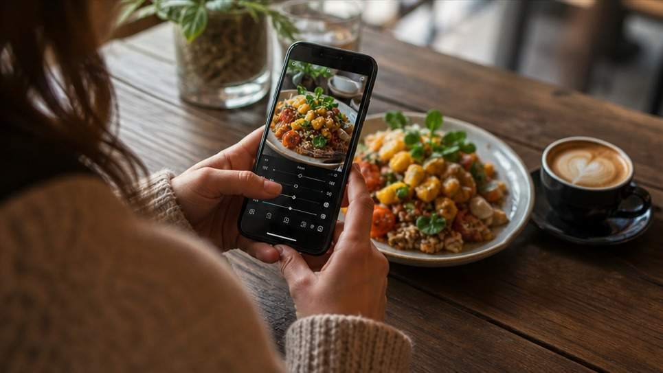 iPhone Photo Editor - Food Photo Polish