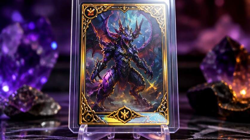 Trading Card Showcase Video Trading Card Showcase Video Video Hero Frame
