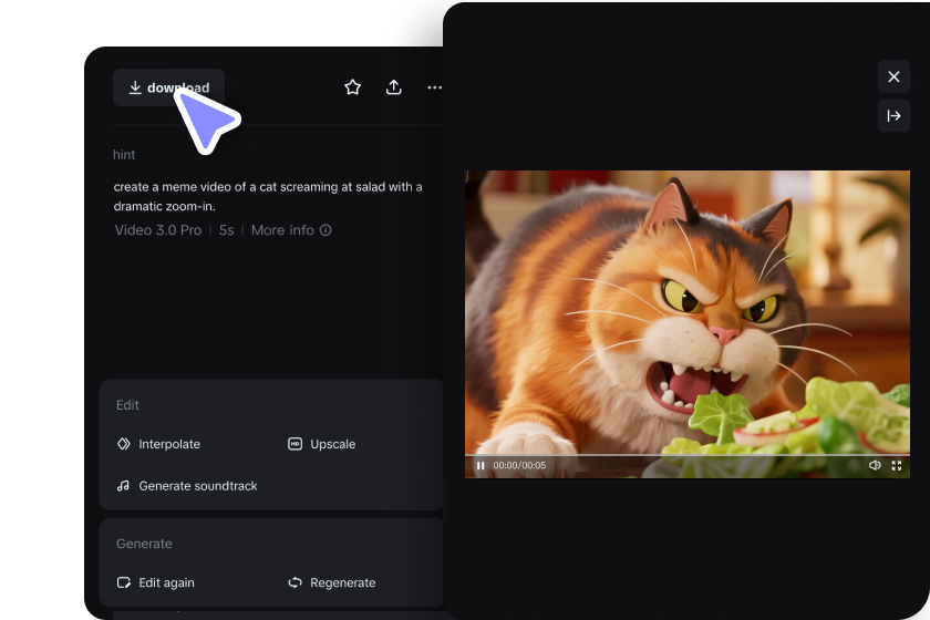  Téléchargez votre vidéo meme