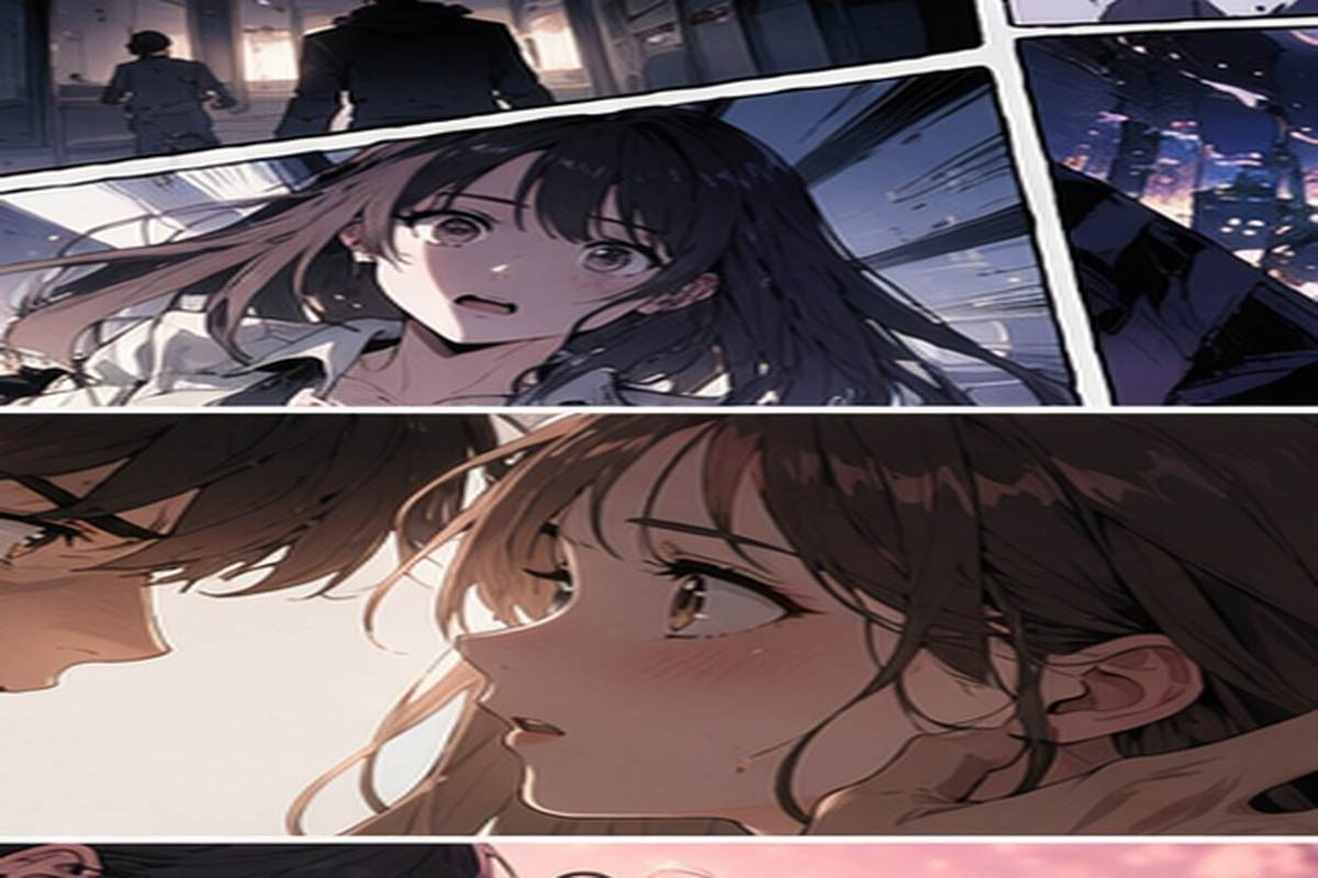 Eksena ng karakter mula sa Webtoon Series na may kaugnayan sa visual na paksa