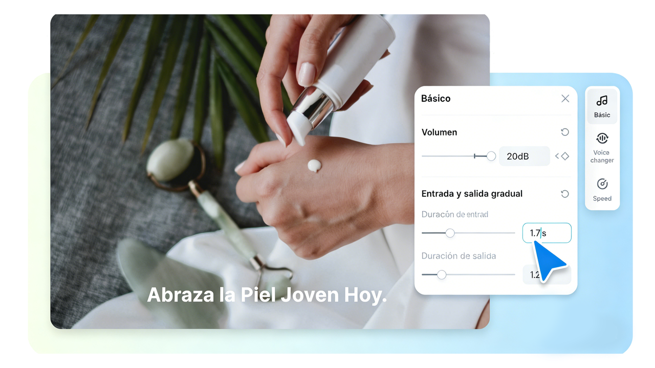 texto a voz IA de Pippit