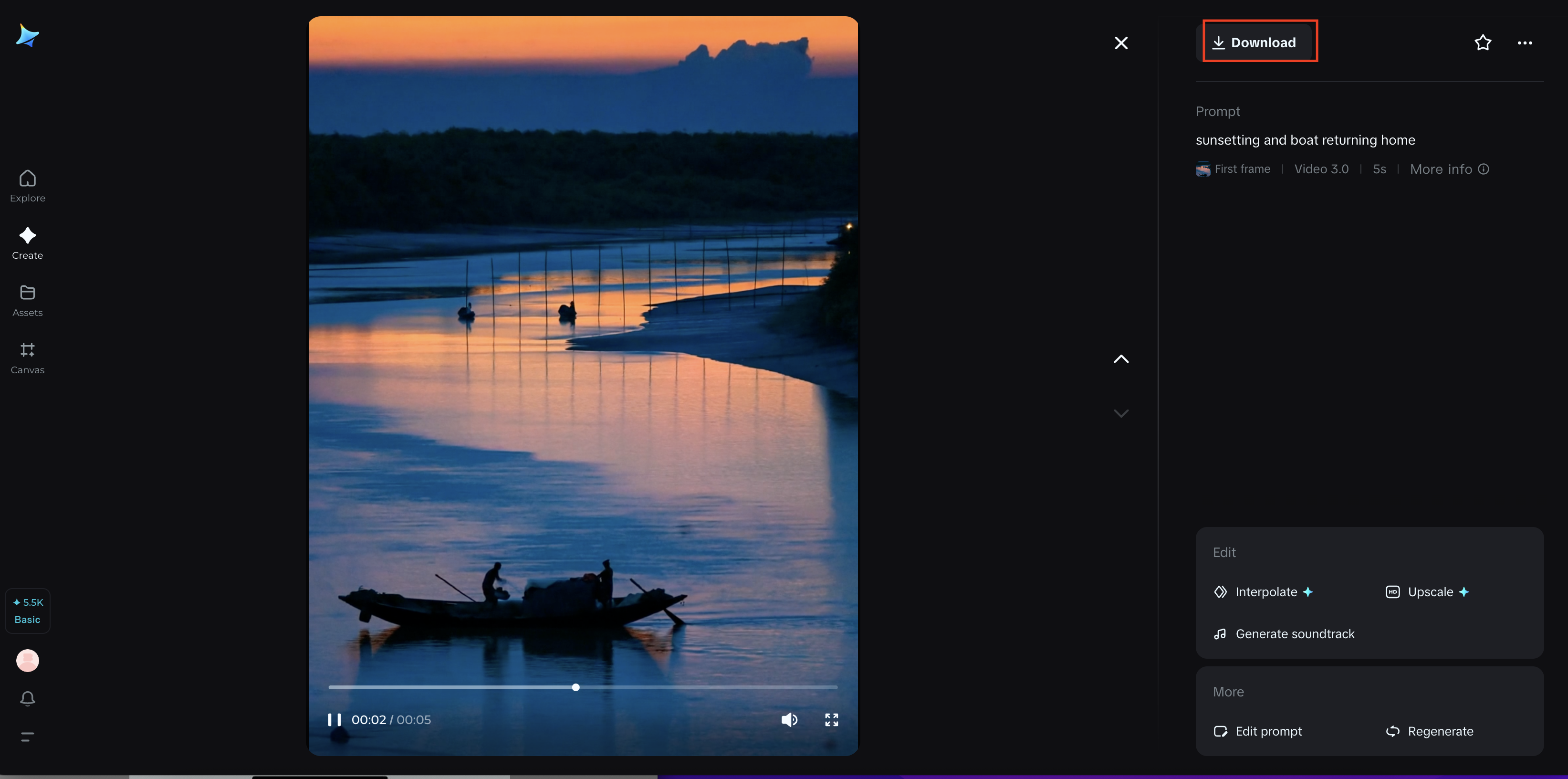 Download the video