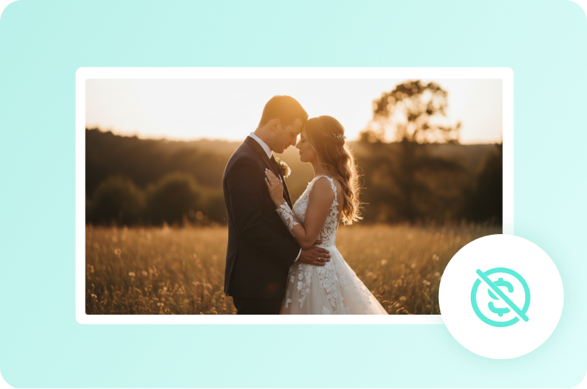 Free AI wedding photo generator