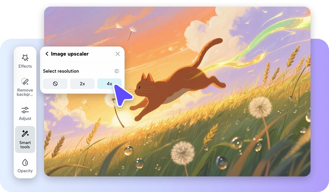 редактируйте изображения в стиле Ghibli с помощью Pippit