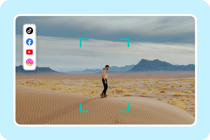 Enhance video aesthetics using CapCut's video cropping tool.
