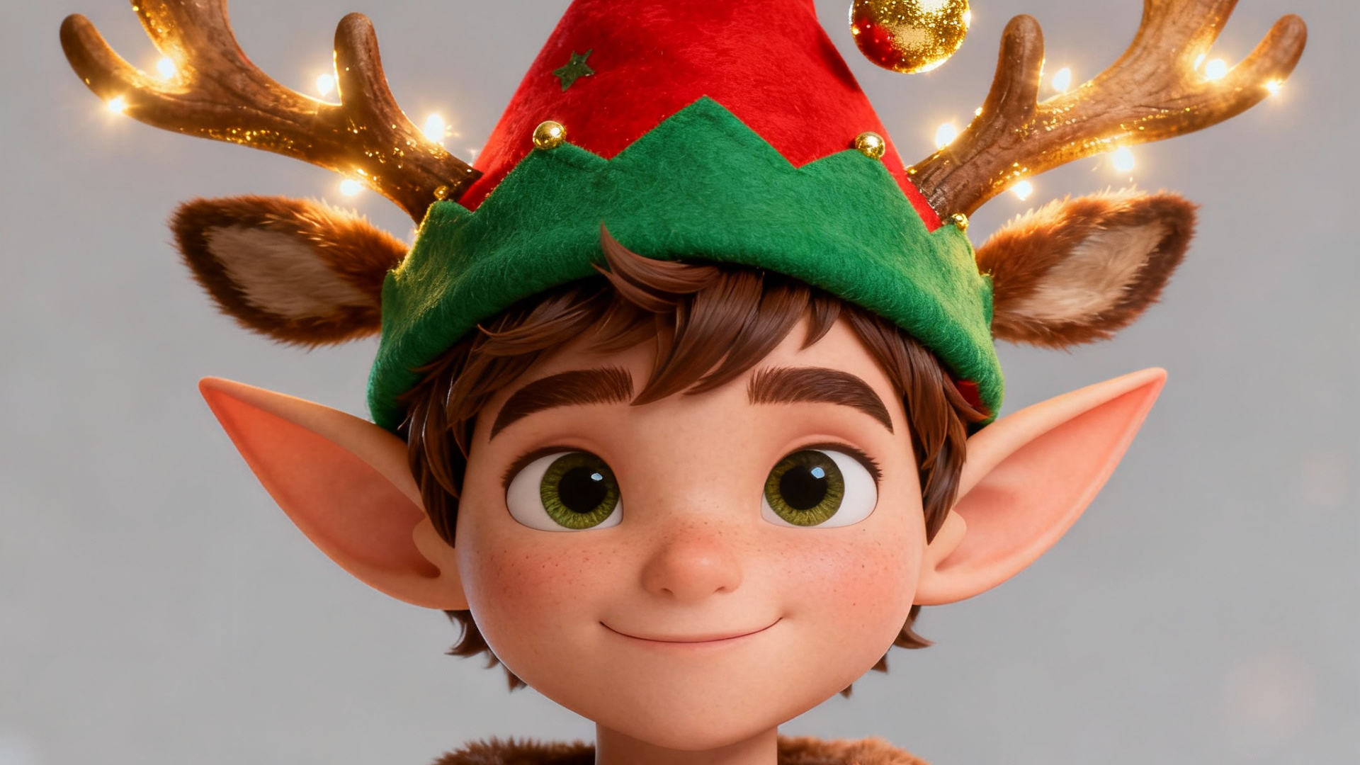 The playful elf avatar