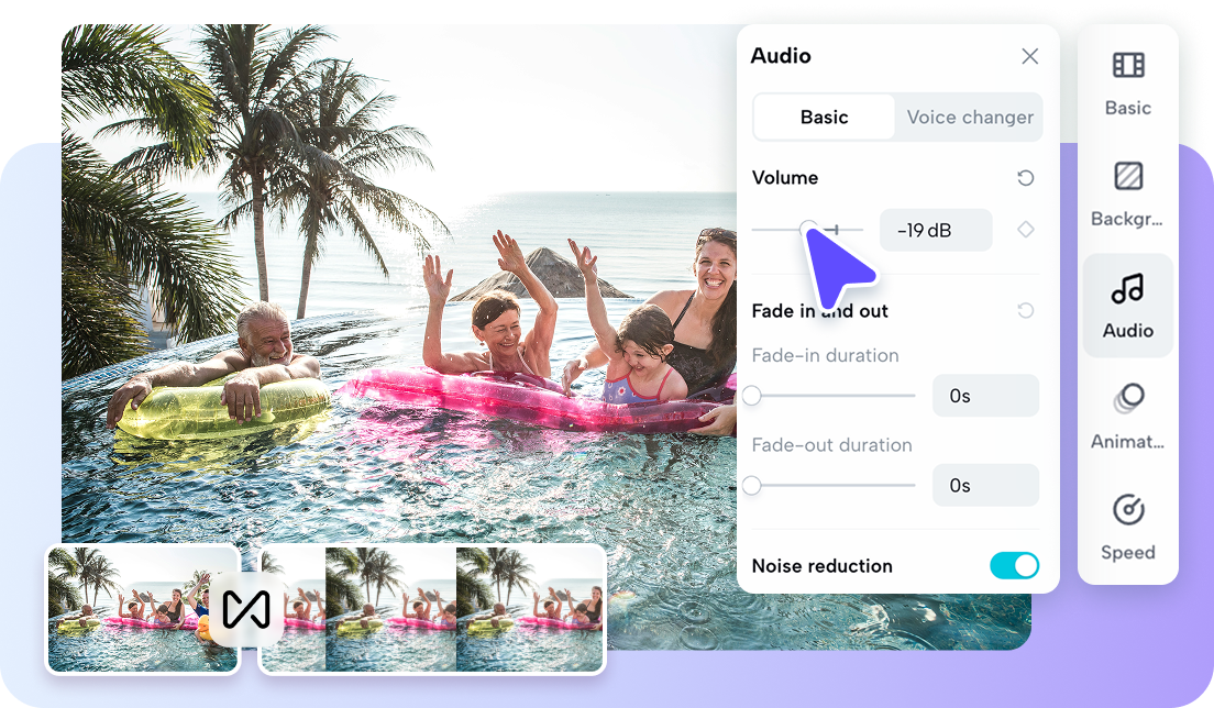 Creative editing tools