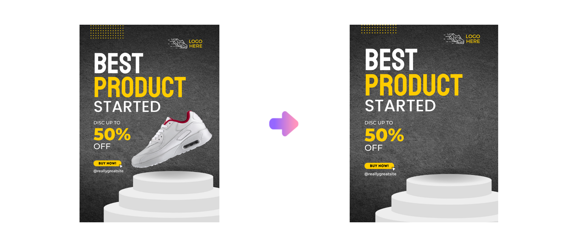 new product poster