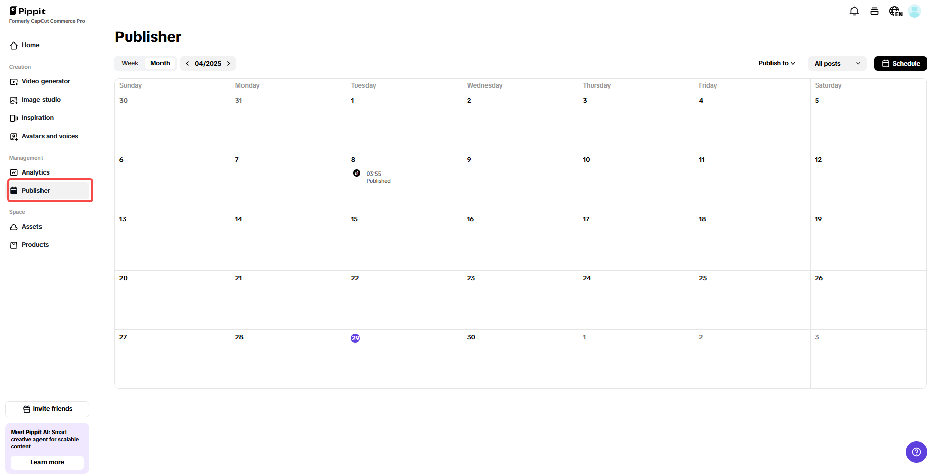 Buksan ang publisher