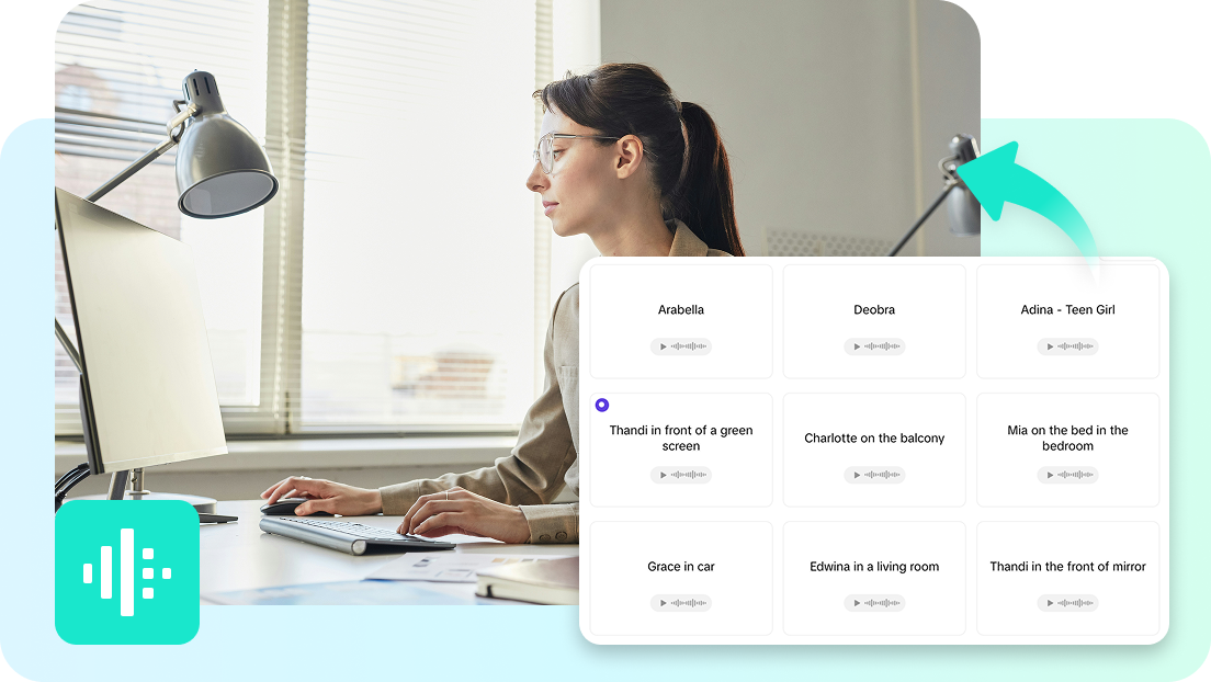 Craft a personalized vocal for your videos