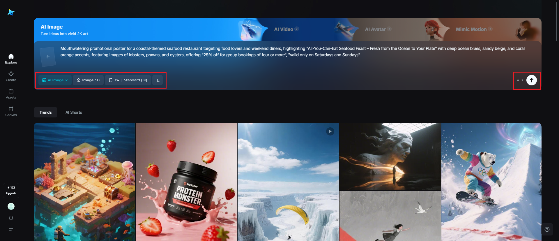 สร้างโปสเตอร์โปรโมชันของคุณ