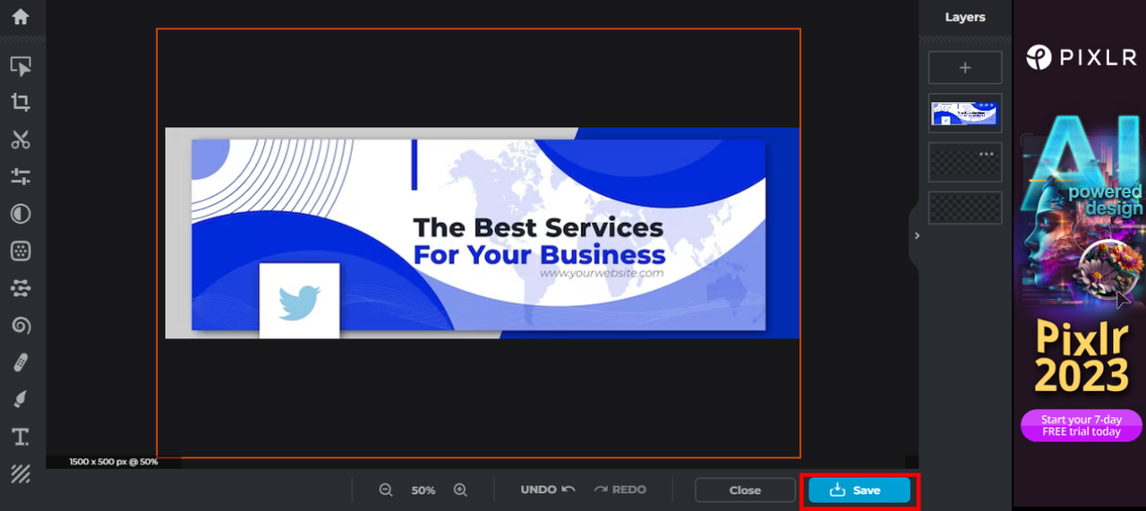 Export your design