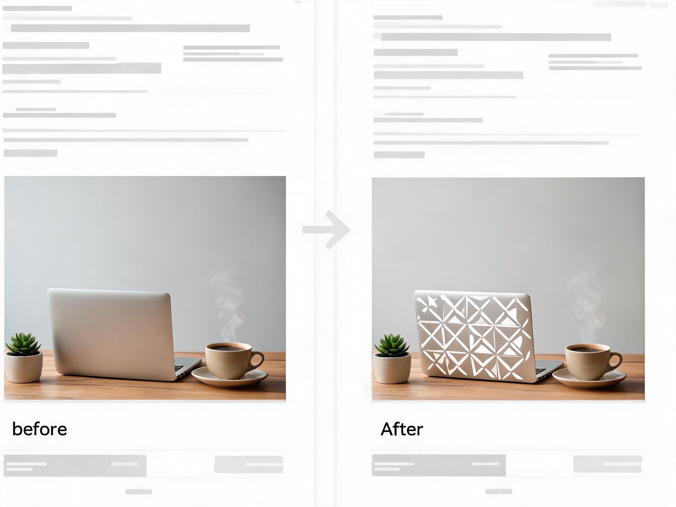 Flux Kontext revised product image