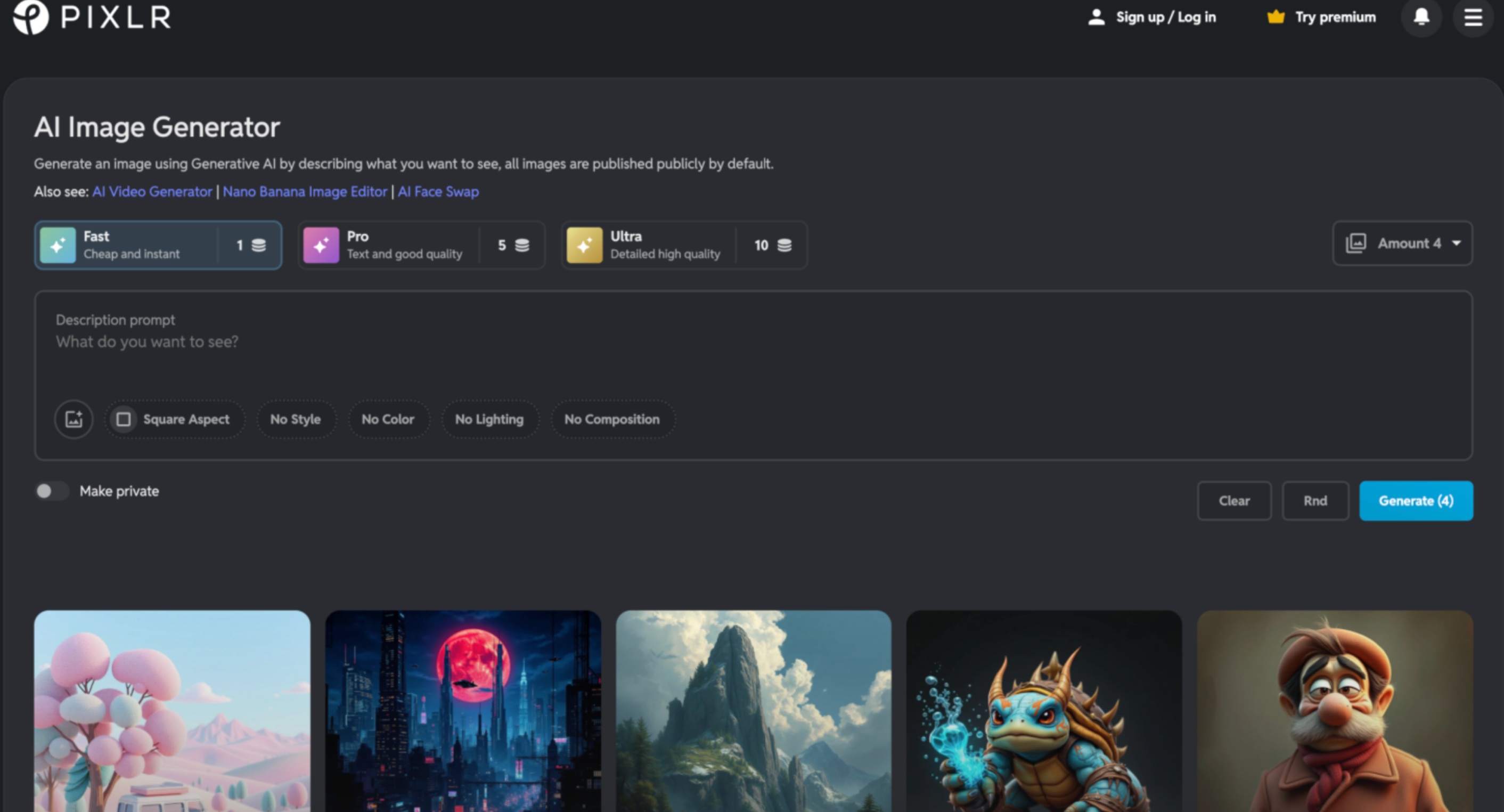 Pixlr AI Image Generator