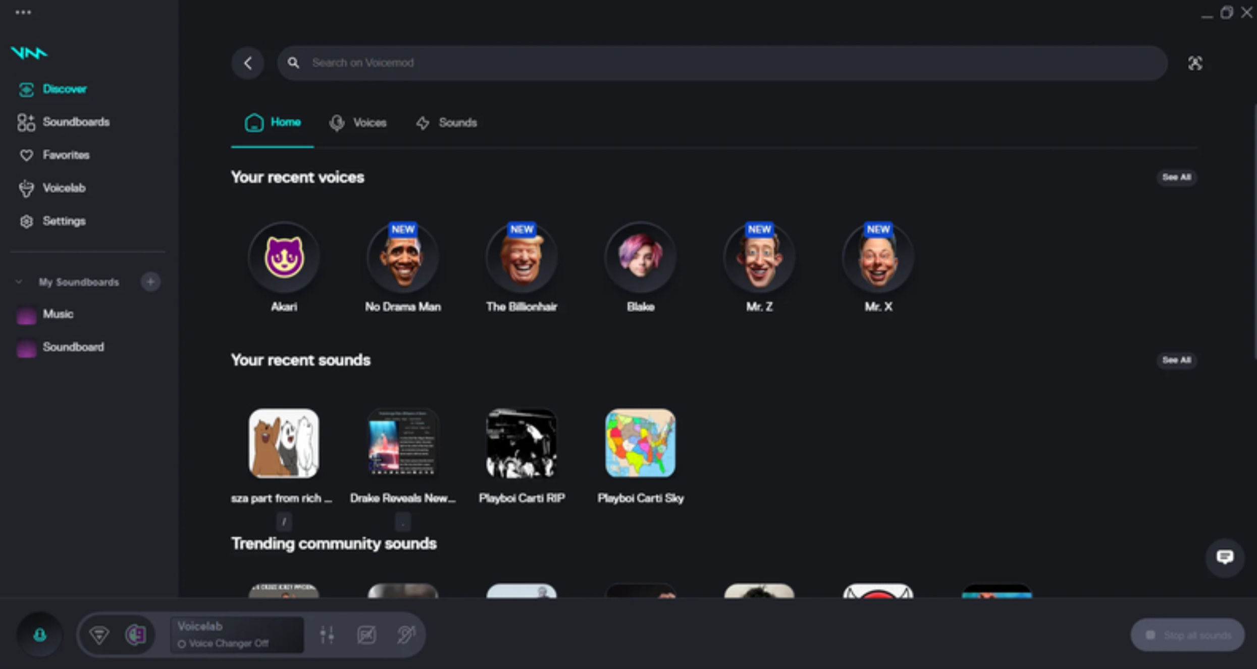 Showing how to change your voice in videos with MyEdit