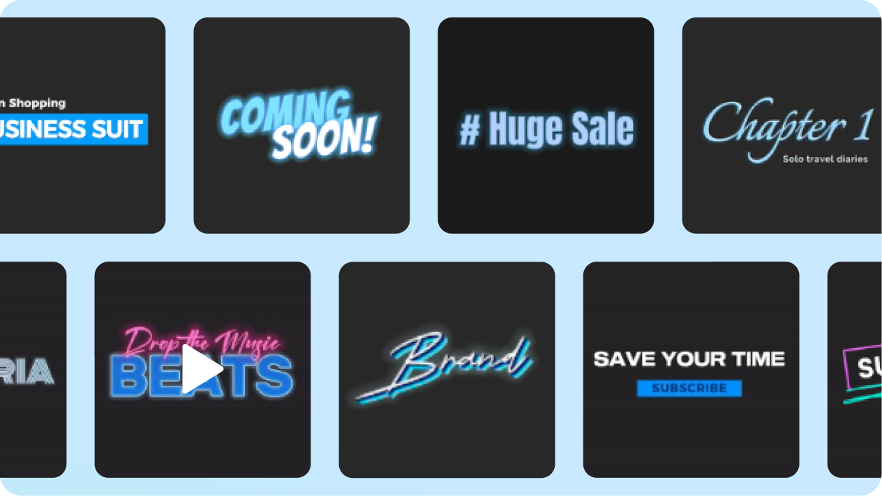 CapCut offers a wide range of visual elements