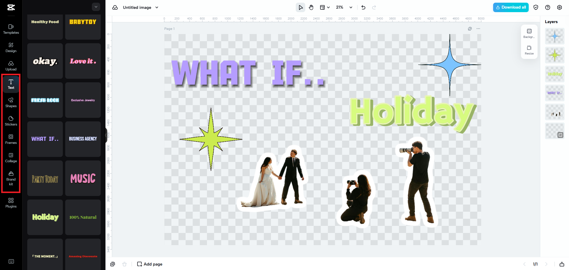 Edit your image