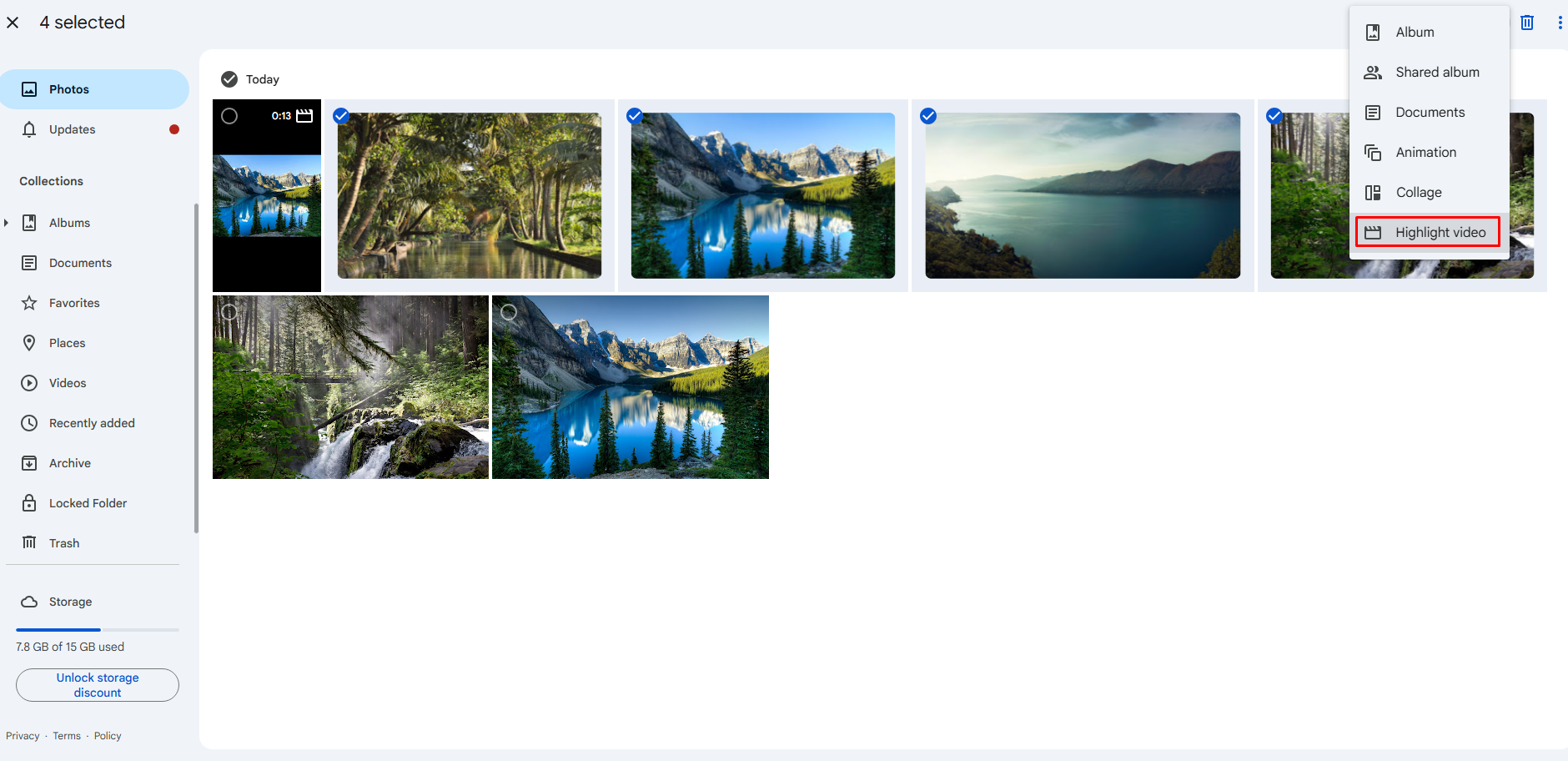 Create a movie project