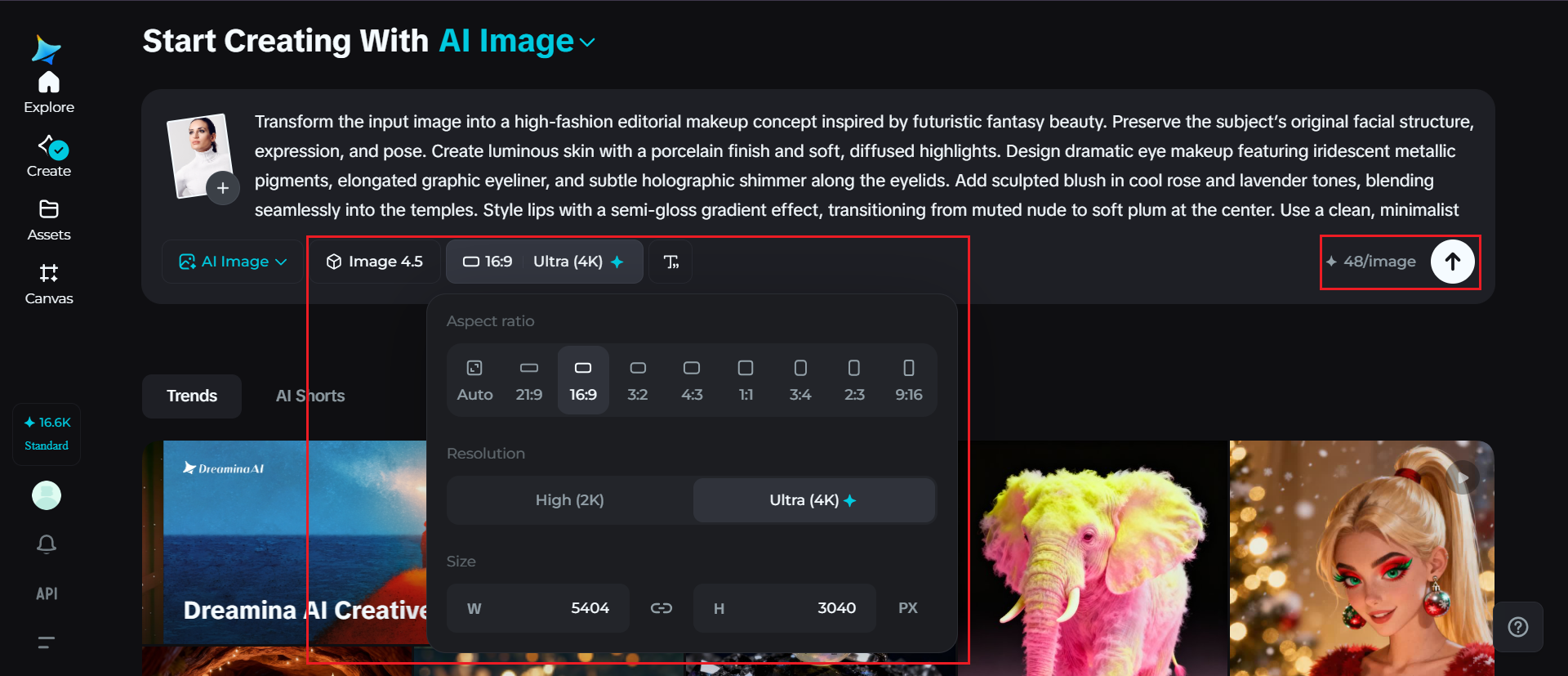 Generate your image