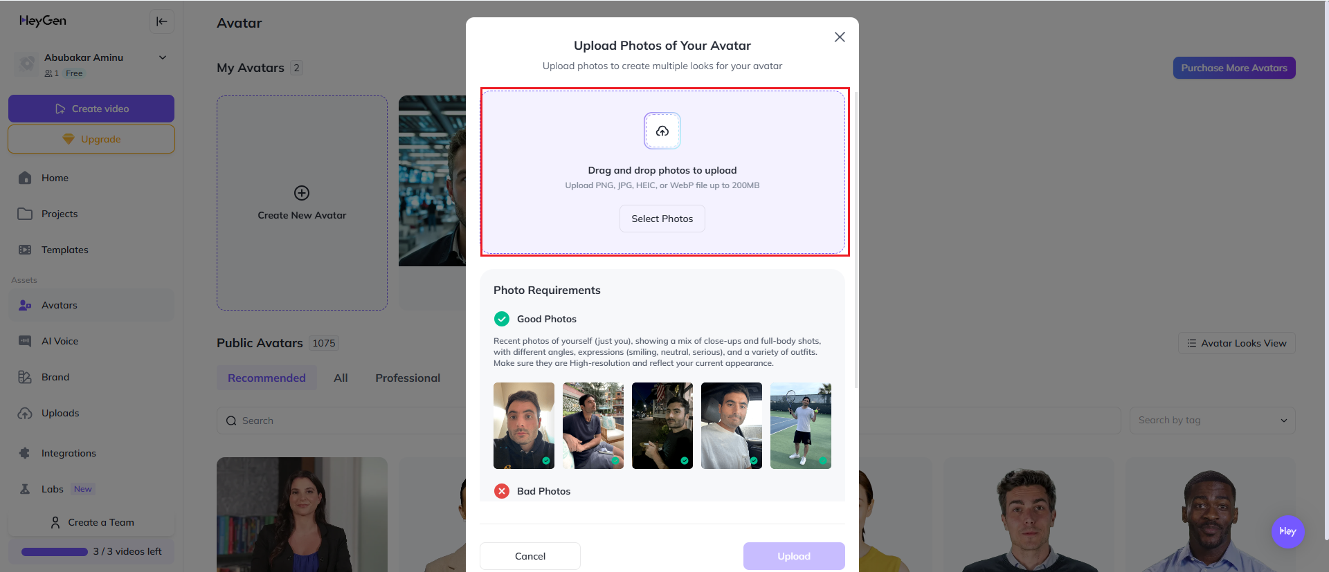 heygen free aiダウンロード