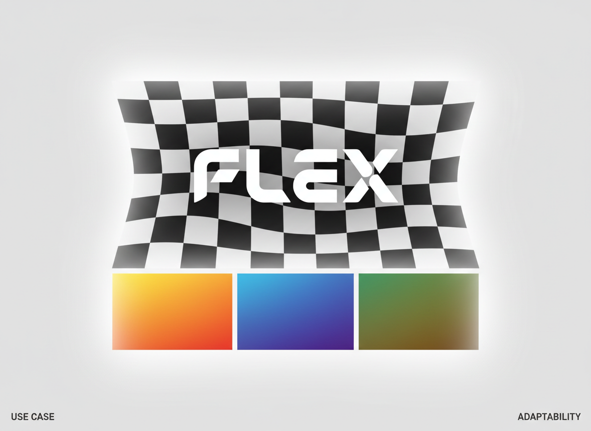 Logo use case: transparent logo flexibility