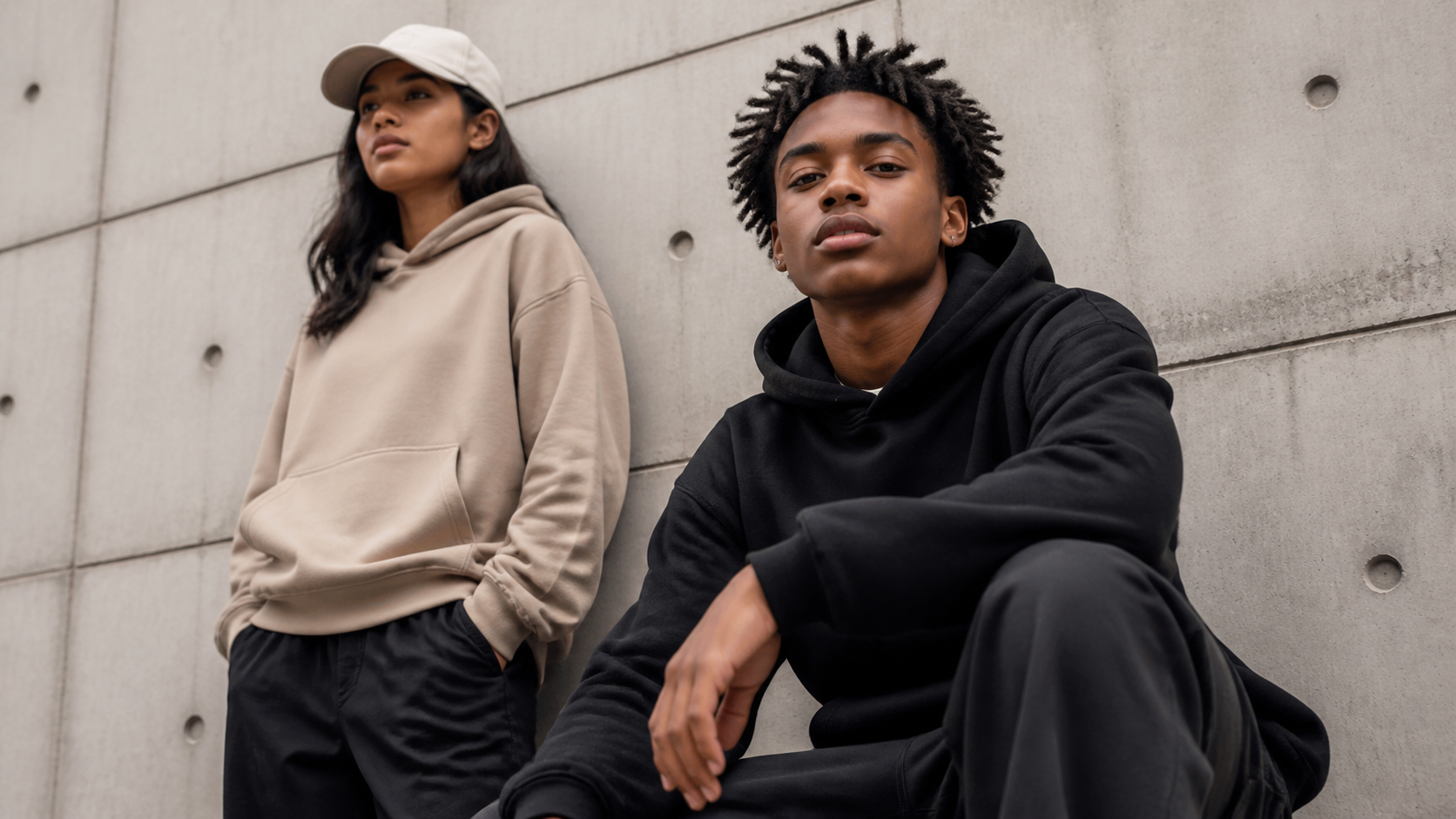 Streetwear presentation example
