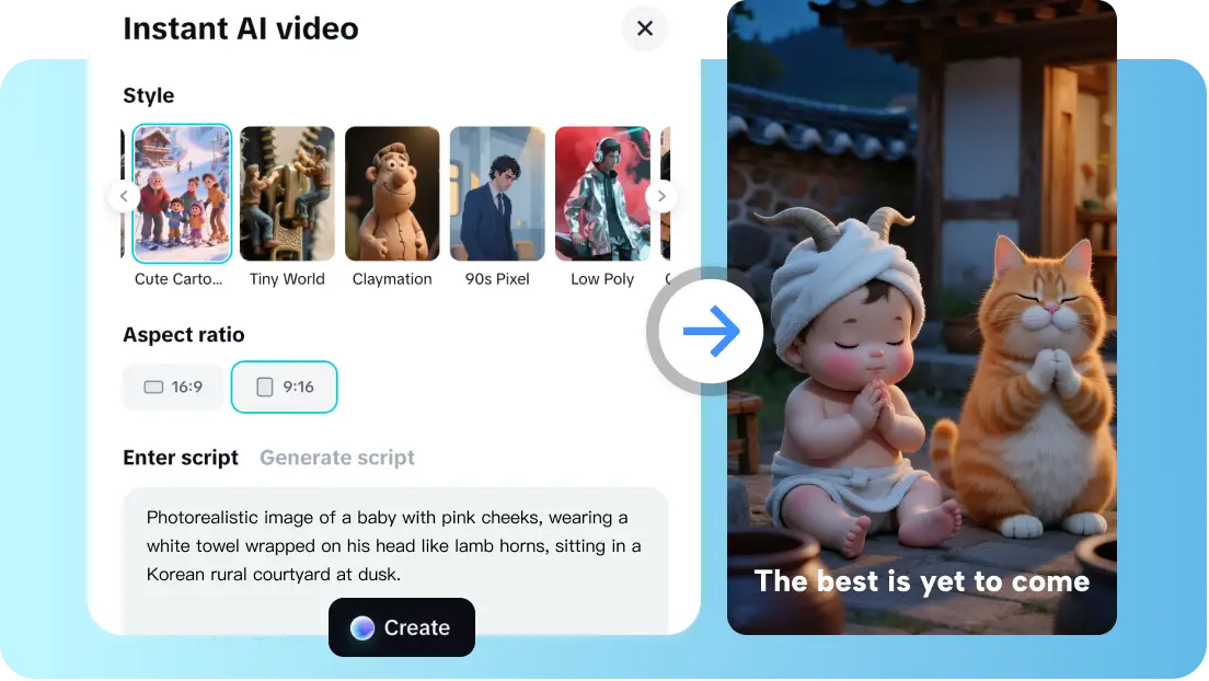 Online video editor to edit and customize Carnival content in the browser