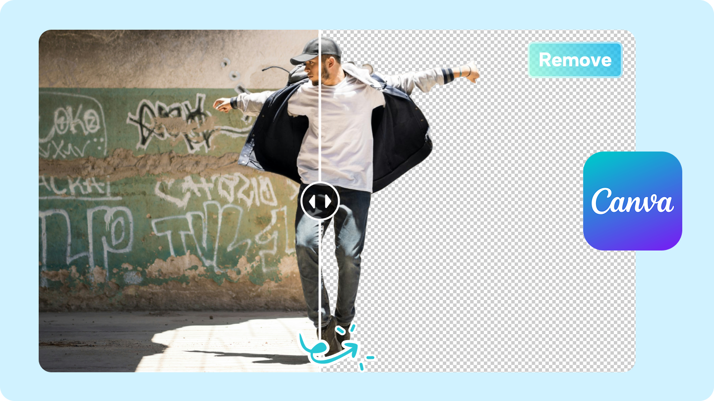 how to cut out an image in canva