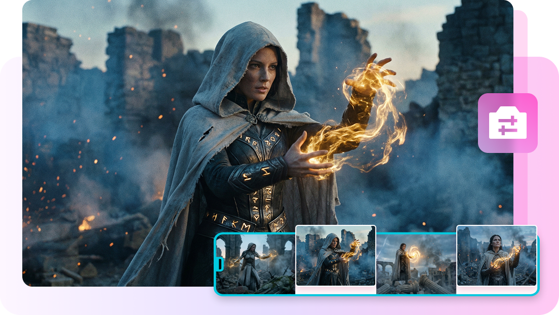 Moving camera in AI scenes