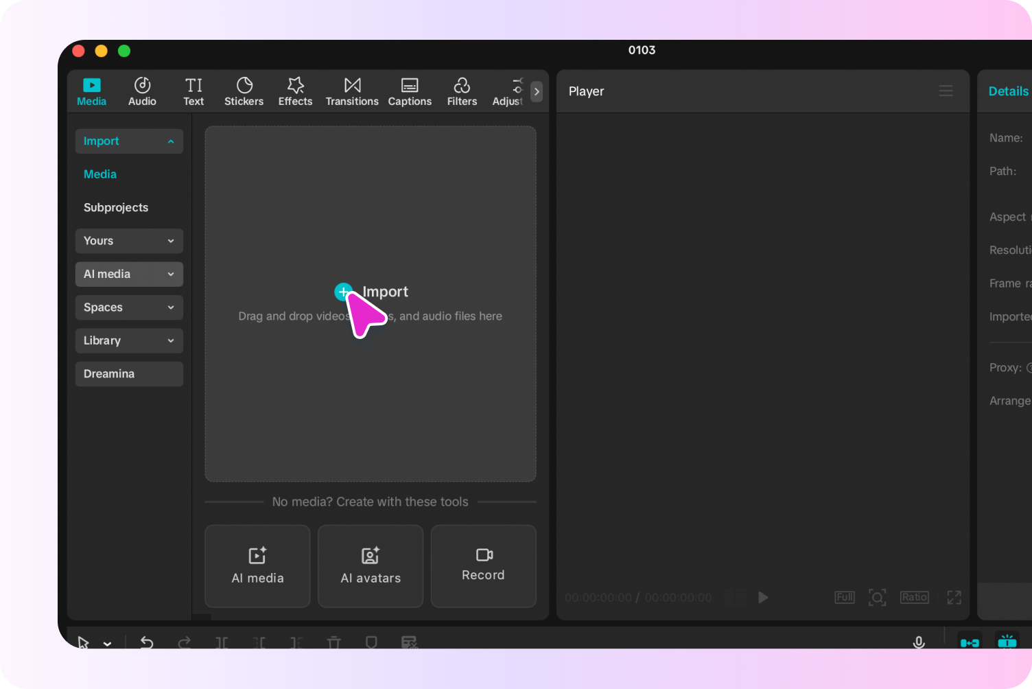 Duplicating an image into two layers in CapCut