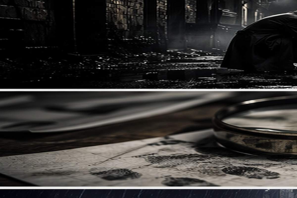 Detective Story Generator topic-relevant cover visual