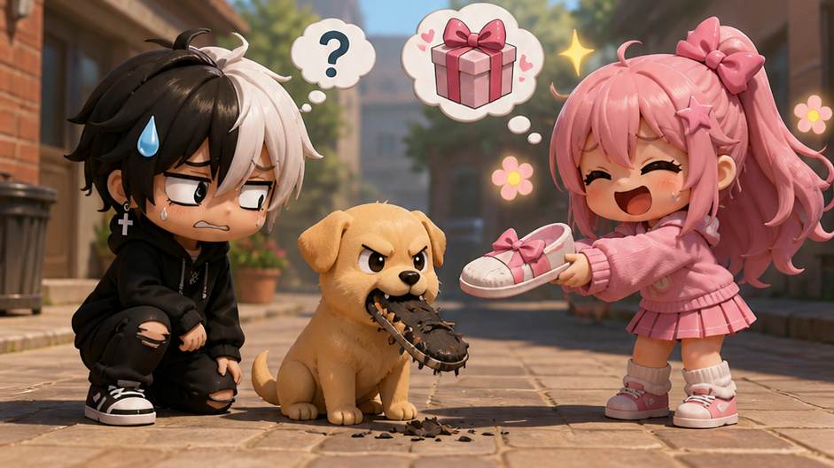 Gacha Memes - Chibi Charakter missversteht eine Situation