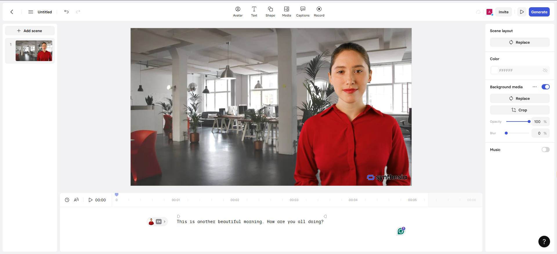 ai talking head generator free