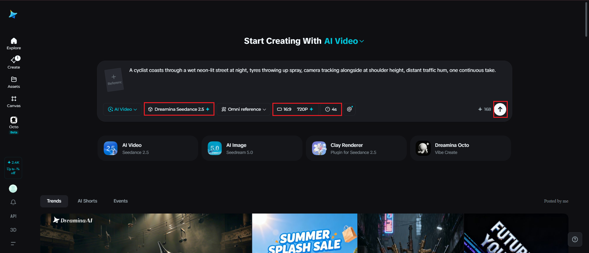 Générez votre vidéo avec audio intégré