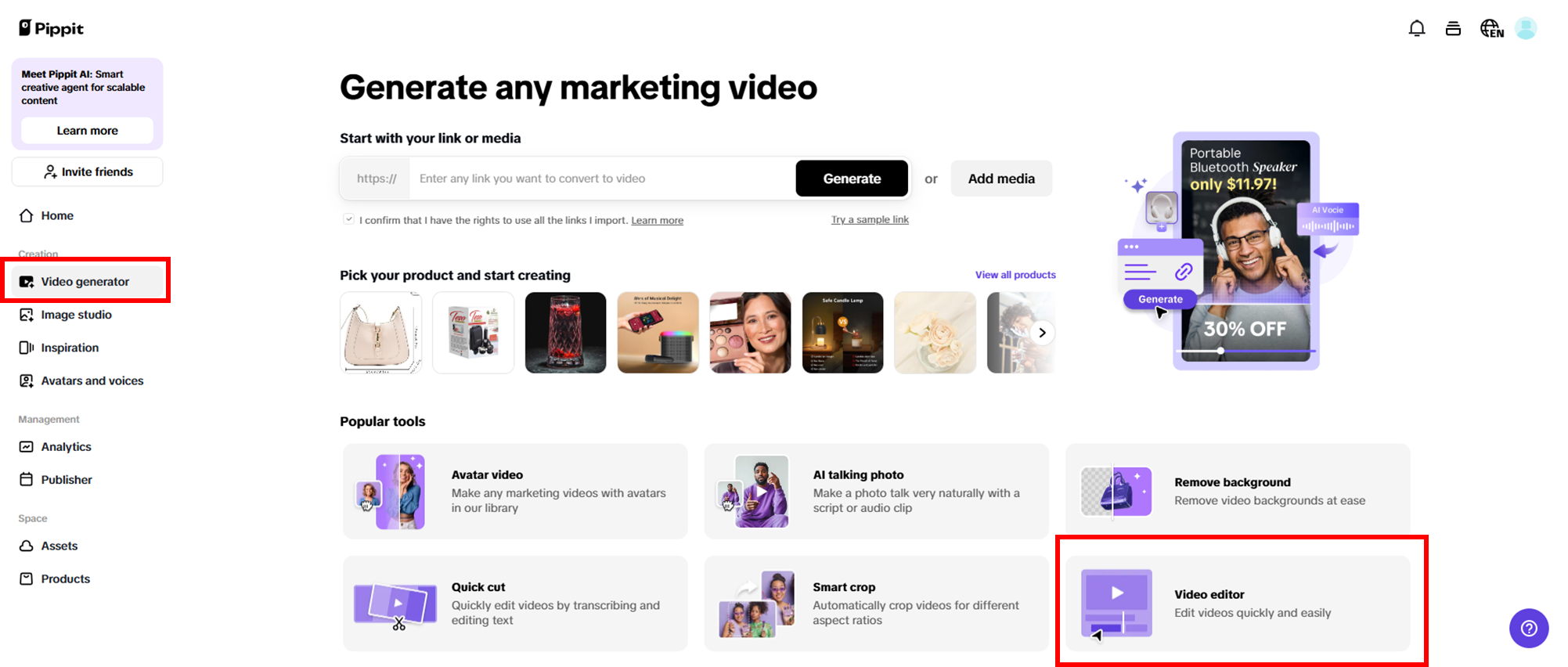 Video editor