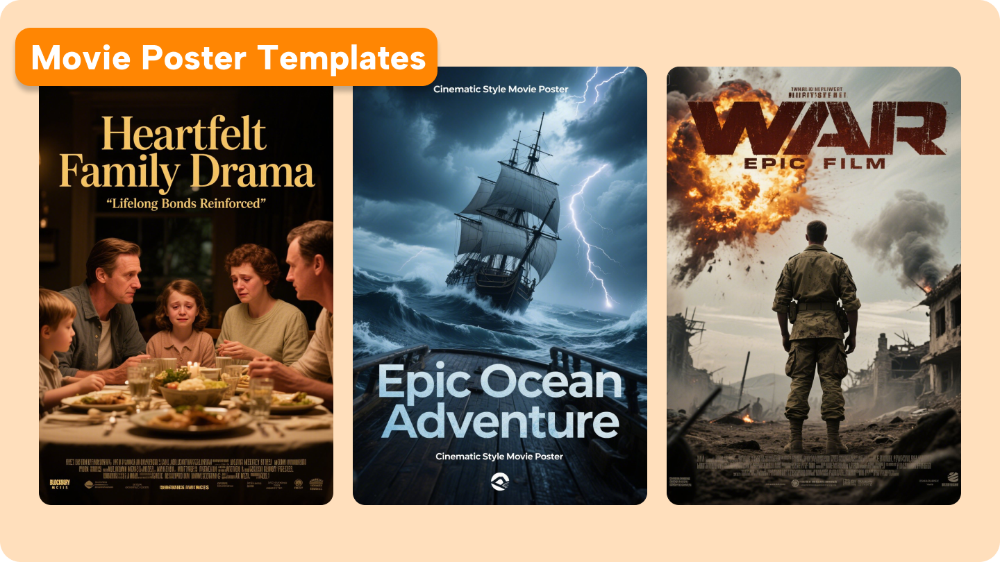 movie poster template