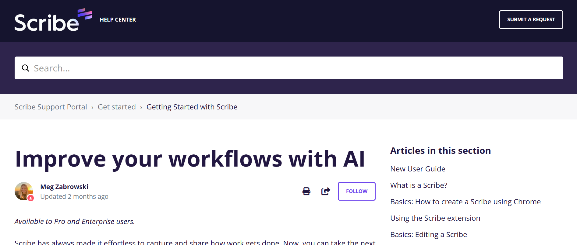 ScribeHow AI tutor