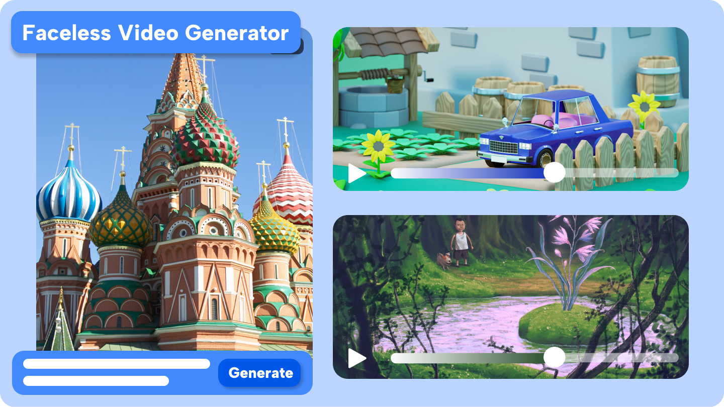 Gesichtsloser Videogenerator