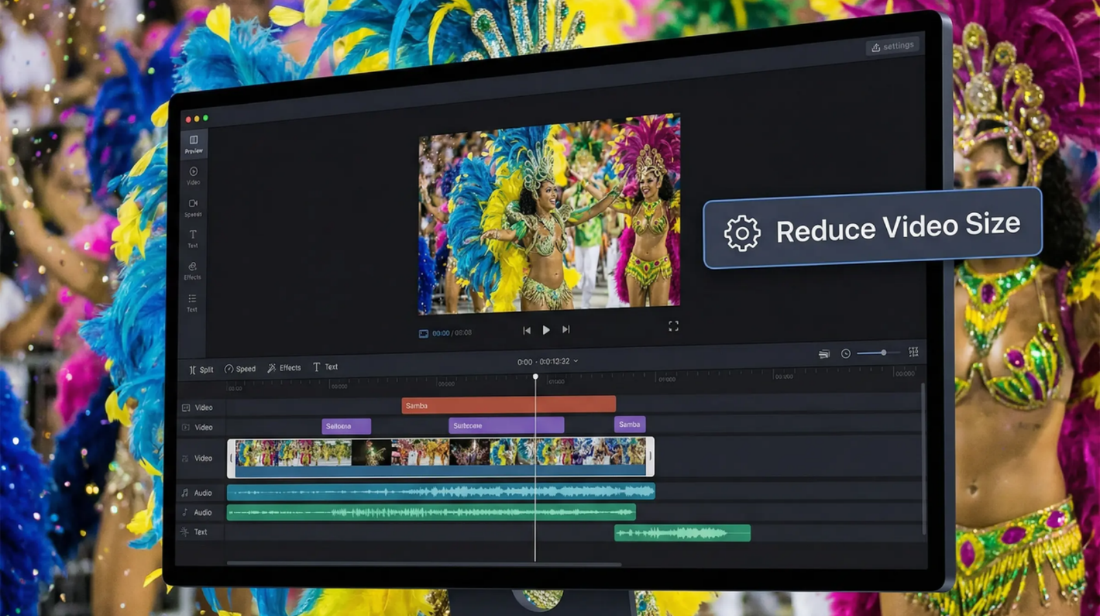 Reduce Carnival Video Size Without Losing Quality