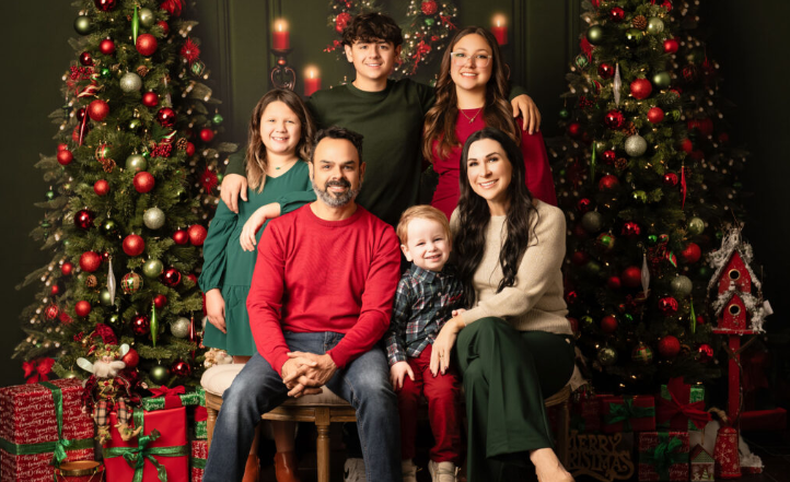 Classic red and green theme