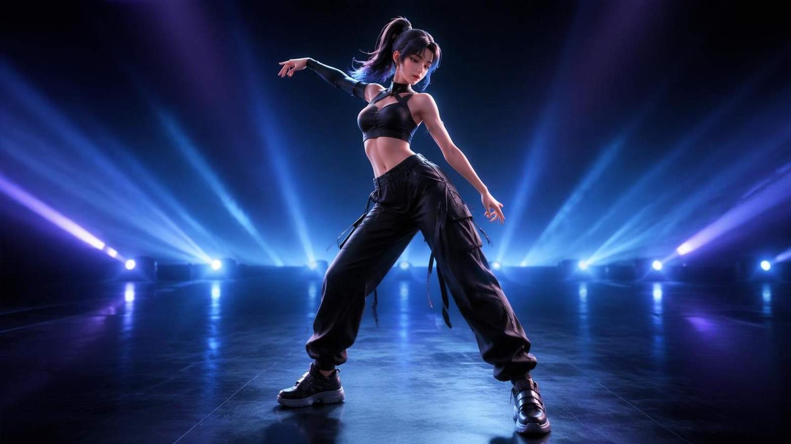 dance motion transfer AI template cover