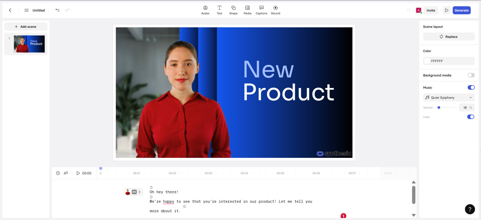 talking ai avatar for free