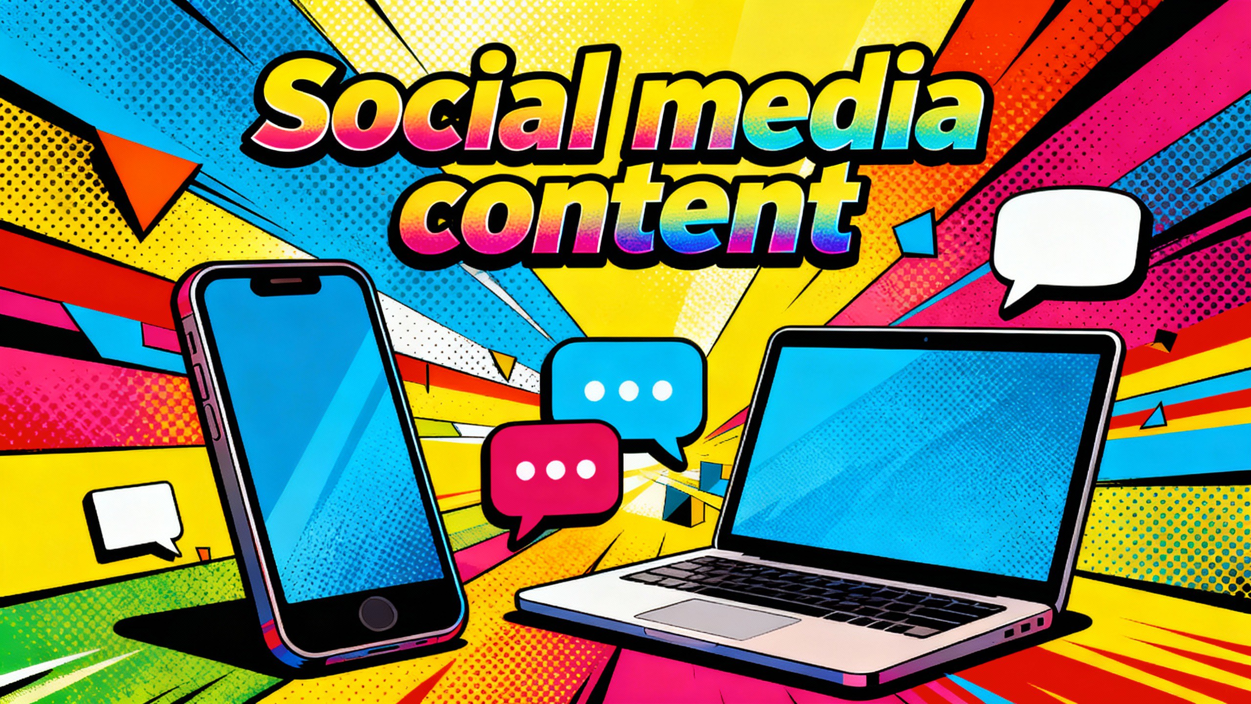Social media content marketing