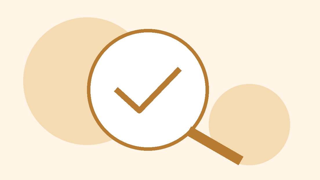 Decorative illustration of review