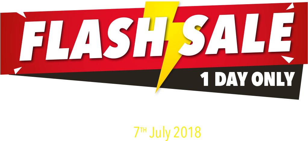 Flash sale ad