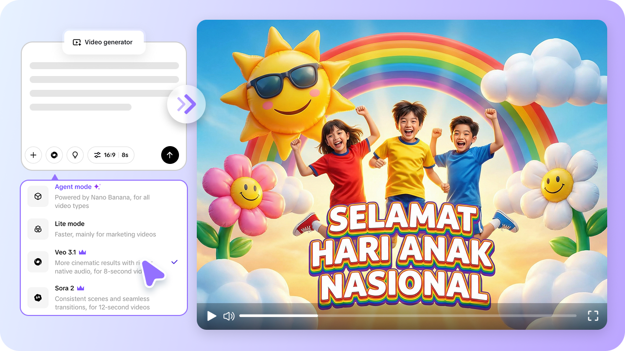 Pre-designed school-themed templates 