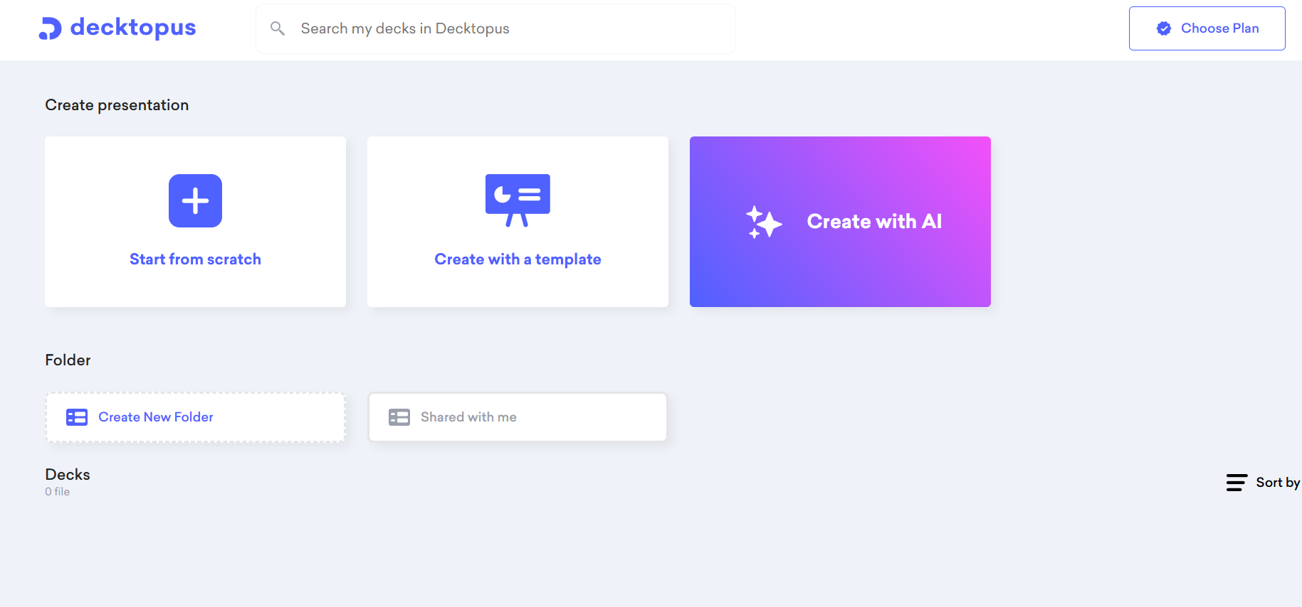 Decktopus slideshow creator