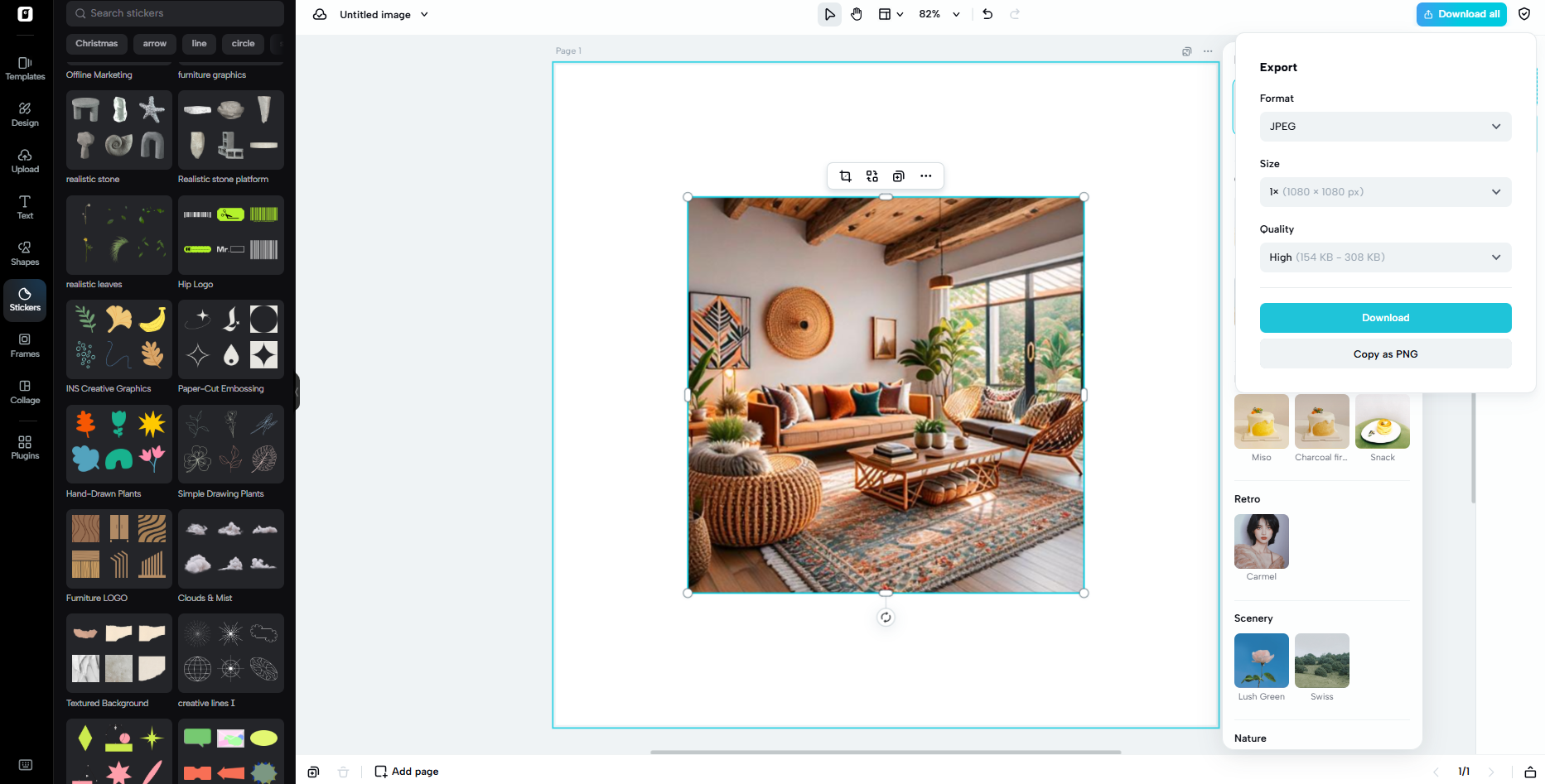Exportujte svůj návrh