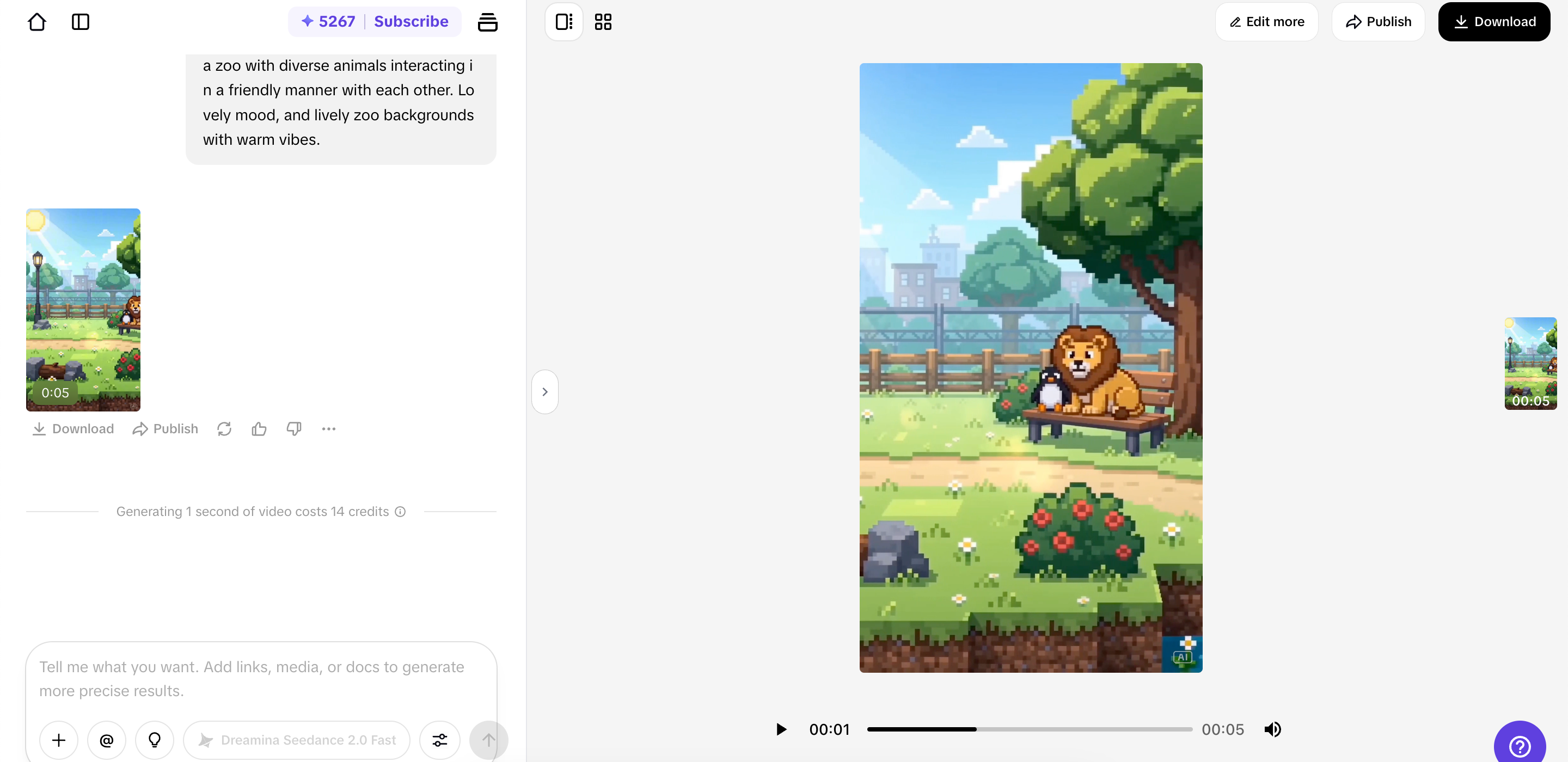 Customize and download