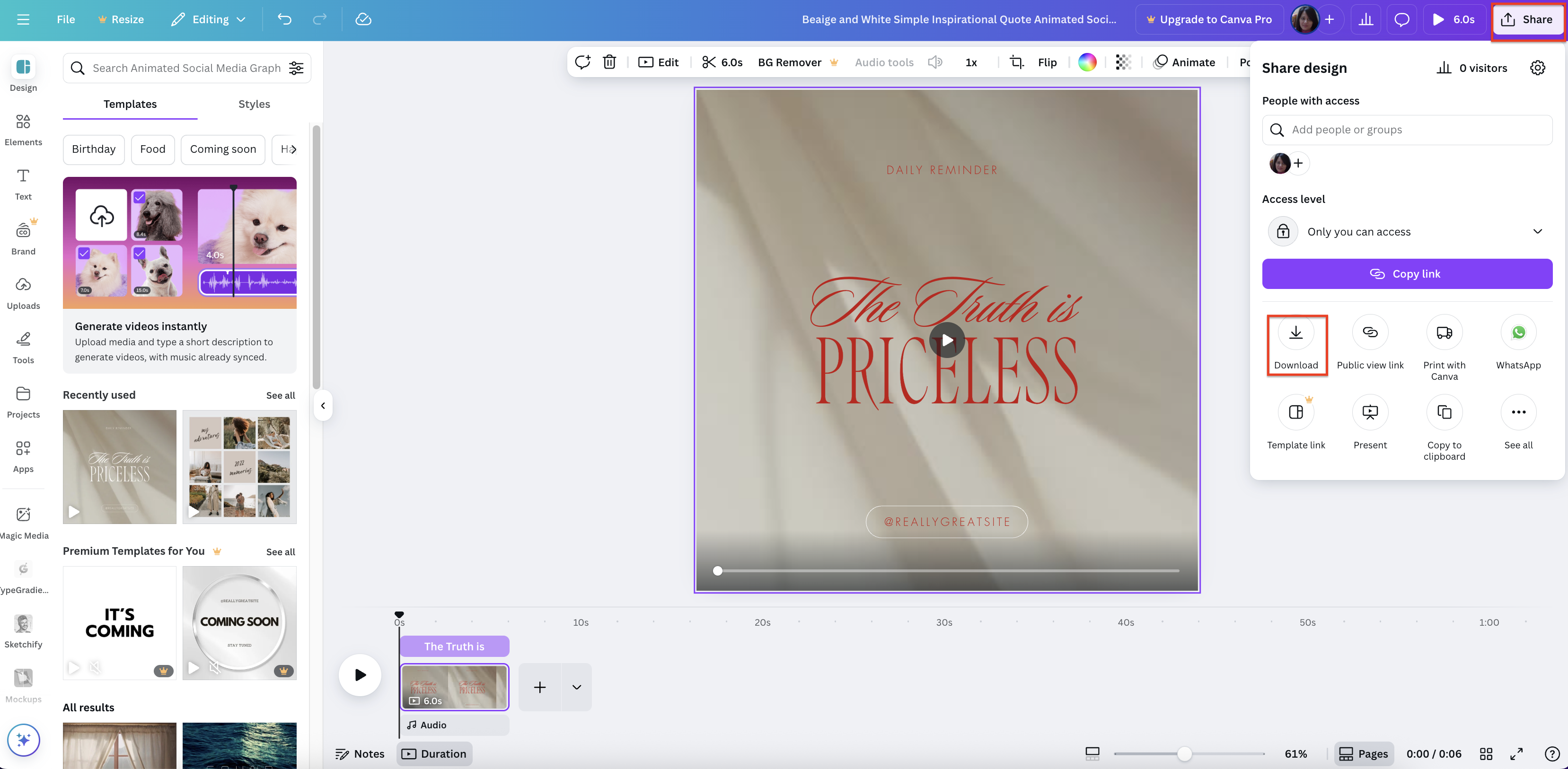 Herunterladen und teilen